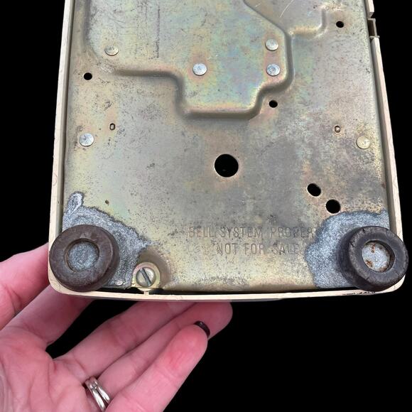 Vintage Bell Push Button Phone Western Electric Desk Telephone READ INCOMPLETE - Picture 8 of 16